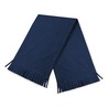 Scarf - B291:French Navy, 100% polyester, 150 x 25 cm